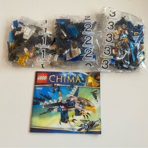 New Without Box NWOB LEGO Legends of Chima 70003 Eris’ Eagle Interceptor Set